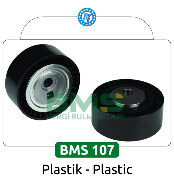 Citroen BERLINGO-C5 I-C8-EVASION-JUMPY-XANTIA-XM-XSARA-ZX Kanallı V Kayış Gergi Rulmanı 10x70x29,5