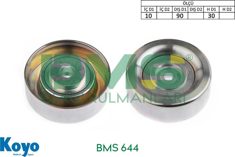 BMS 644 Mitsubishi GALANT-GRANDIS-LANCER-OUTLANDER / MD374877 / Gergi Bilyası