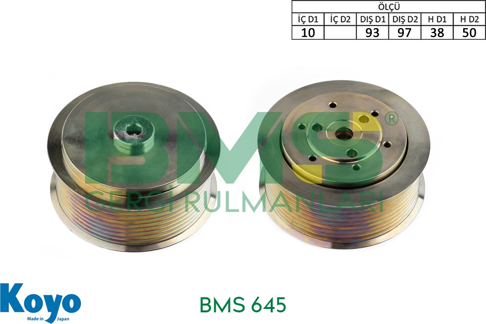 BMS 645 - Mercedes-Benz 613 550 1933 Gergi Bilyası - 10x93/97x38/50